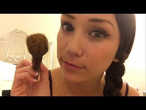 ASMR Close Up Face Brushing & Touching | Hand Movements