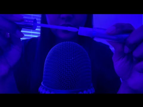 ASMR Slow Lip Gloss popping/pumping sounds (No talking)