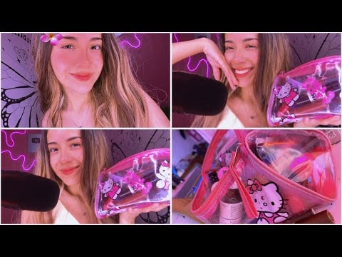 TRIGGERS CON MAQUILLAJE 💓✨ | Tapping | Andrea ASMR 🦋