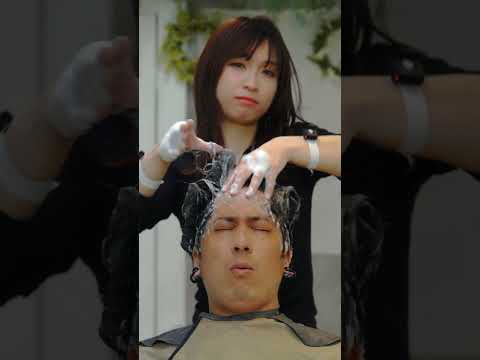 【ASMR】shinomiの極上スタンドシャンプー🫧まーさの頭皮が昇天!?🤤