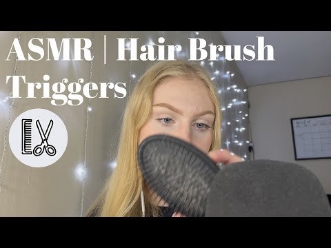 ASMR | Hair Brush Triggers