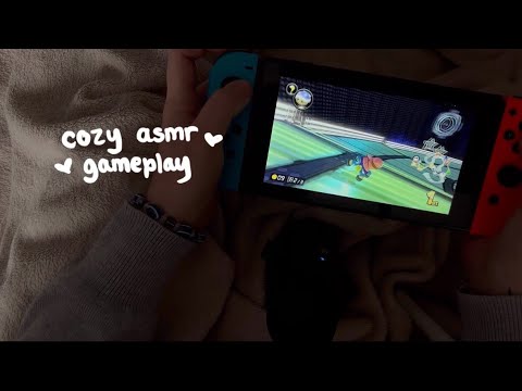 ASMR the *tingliest* mario kart ever 🍄 | mouth sounds, clicky whispers, tapping
