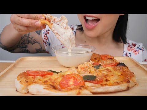 PIZZA (ASMR LIGHT SNACK EATING SOUNDS) NO TALKING | SAS-ASMR