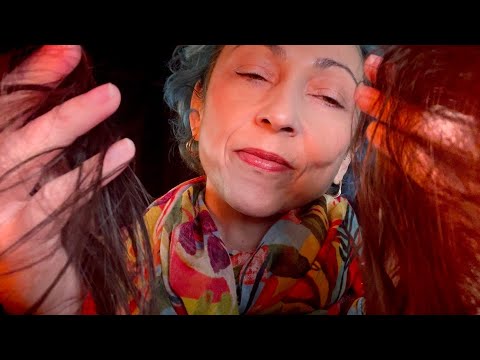 TI SPAZZOLO e ACCAREZZO i TUOI CAPELLI | ASMR Realistico | Personal Attention e COCCOLE per DORMIRE