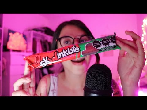 ASMR con skwinklote de sandía 🍉 🤤