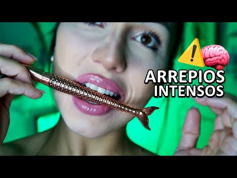 ASMR: PINCEL NOS DENTES | ARREPIOS INTENSOS PARA DORMIR