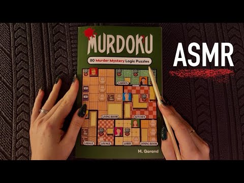 ASMR 😴 - ASMR FASCINATING Mystery Game 🕵️‍♀️ Clicky Whispers  Relaxing Detective Puzzle