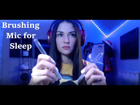 ASMR [Brushing Mic for Sleep] | No Talking