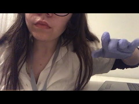 kulak kontrolü/temizliği | türkçe asmr roleplay (soft spoken)