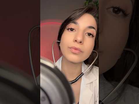 ASMR Doctor checks your heart ❤️ #asmr #visualtingle