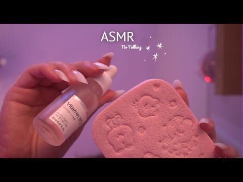 ASMR • No Talking Midnight SPA • First Person & Skincare Sounds