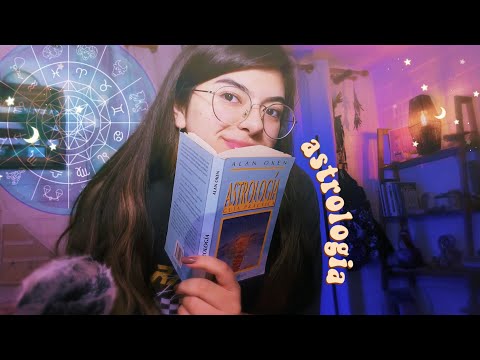 ASMR Leyendo sobre tu Signo Zodiacal ✨ con lluvia de fondo 🌧 #astrologia