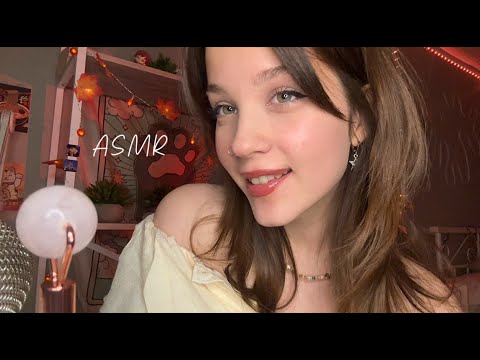 ASMR Позабочусь о Твоем Сне -`♡´-  Звуки Рук, Рта, Неразборчивый Шепот