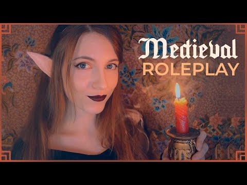 POCIÓN para DORMIR y te acomodo en tu CAMITA 🕯️❤️ Elfa Medieval Roleplay 🧡 ASMR