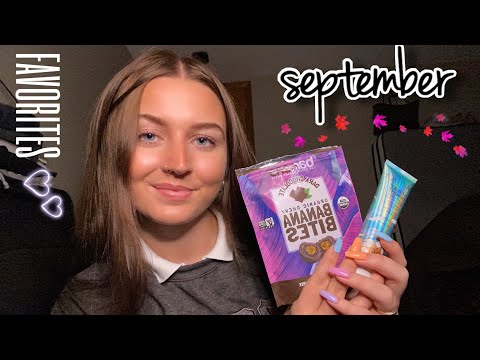 ASMR | SEPTEMBER FAVS | COLLAB W CLOUD ASMR