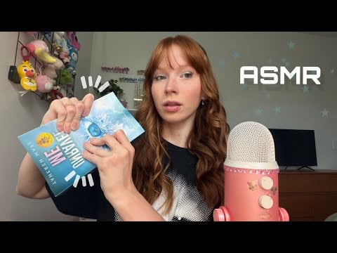 ASMR Aggressively Massaging Books & Rambling!!