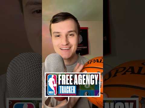 NBA FREE AGENCY RECAP 🏀 (ASMR) #shorts #nba #asmr