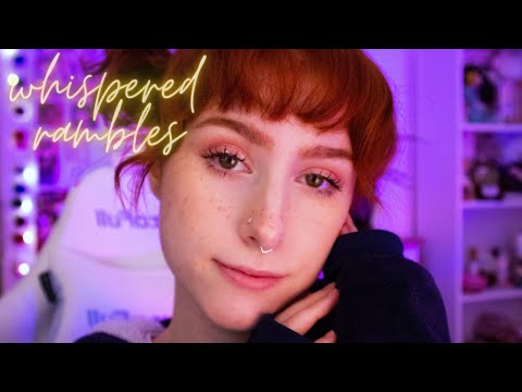 Keeping You Company (Soft Whispered Ramble) | ASMR