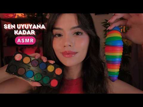 ASMR - Sen Uyuyana Kadar Tahmin Oyunu Oynuyoruz 😴