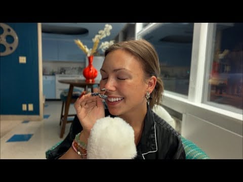 asmr that is comforting + sleepy in my AirBnb🚦🚘 (late night whispers)
