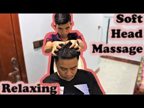 ASMR Relaxing Head Massage - Happy New Year