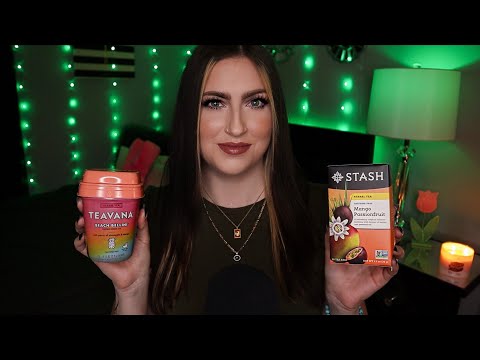 ASMR | Current Favorite Teas 🍵 (TONS of Cardboard Sounds)