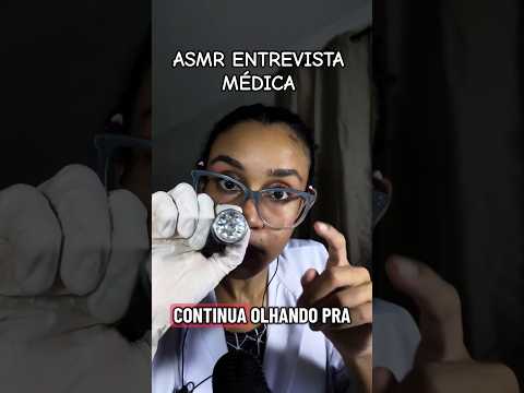 ASMR Roleplay ENTREVISTA MÉDICA 🩺 | Sussurros Inaudíveis + Sons Realistas para Dormir