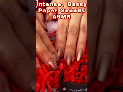 ASMR Rustling Paper Sounds & Rummaging for Tingles 📃📄 #asmrshorts #asmrpaper #asmrpapersounds