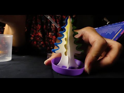 ASMR Advent Day 1 | ASMR Science, Legos, and Chocolate Eating
