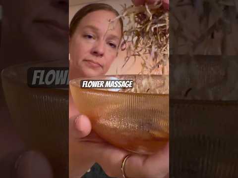 Dried flower energetic massage and infusion #relax #sleepsolution #asmrvideos #reiki