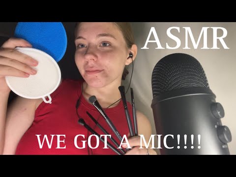 ASMR I GOT A MIC!!! (Thank you Tommy!)