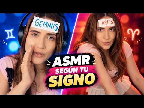 ASMR 😂 Si los 12 SIGNOS del ZODIACO hicieran ASMR… ♈