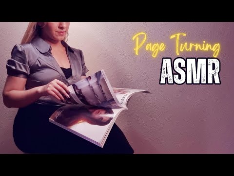 Relax With Soothing Page Turning ASMR (No Talking)