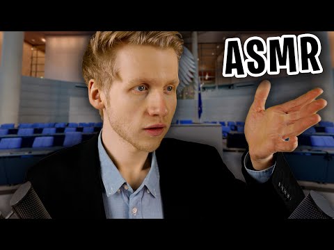 ASMR | Nervöser POLITIKER hält seine erste REDE IM BUNDESTAG!