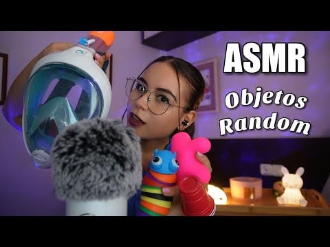 ASMR con OBJETOS RANDOM🥴🔮 (Mucho tapping) | Asmr en español para dormir | Pandasmr