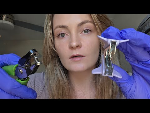 ASMR Experimenting on your FACE ✂️ 