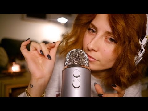 asmr | hand movements, tongue clicking, soft tapping