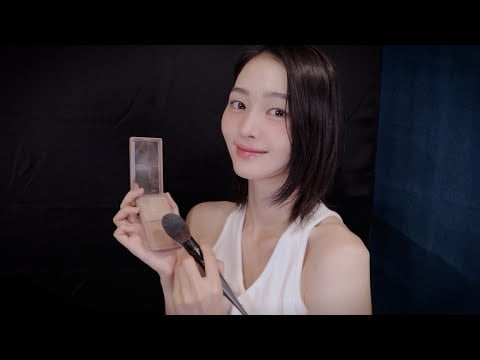 ASMR(Sub) 더운 열 식혀주는 K-POP 아이돌 대기실 메이크업 상황극 | Cooling Down with K-POP Idol Backstage Makeup Role Play
