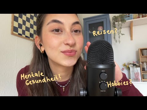 ASMR | entspanntes Q&A 🌸 Ich beantworte eure Fragen!