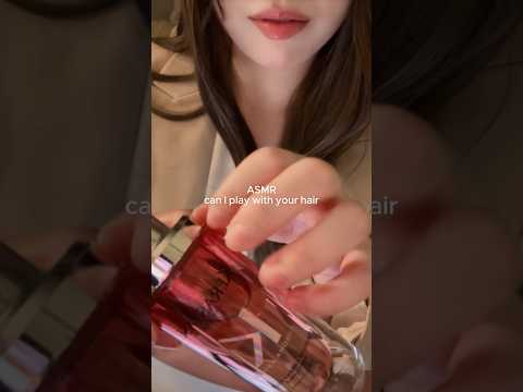 #asmr hairplay