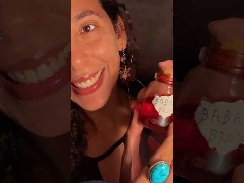 ASMR cozy witch 🌙 #asmr #relax #asmrbrasil #roleplay