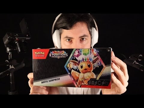 ASMR POKEMON - Boite Surprise EVOLUTION PRISMATIQUES