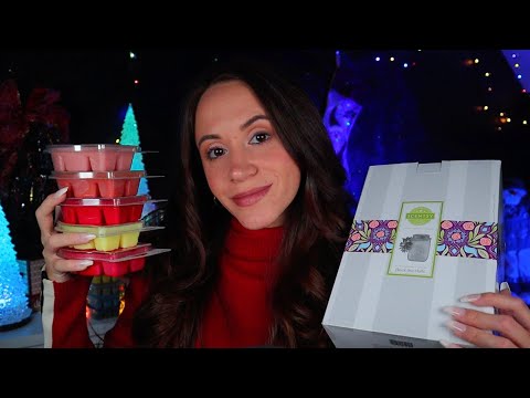 ASMR / Scentsy Gift Shop Roleplay (winter scents)