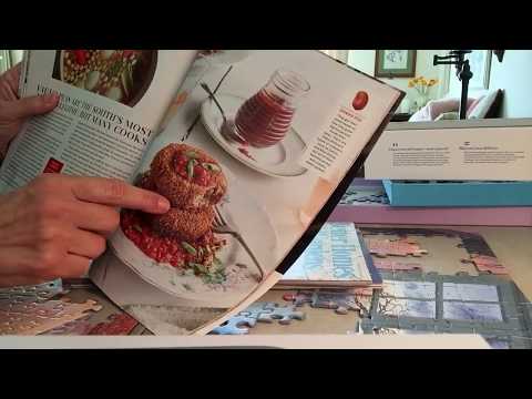 Ad-free ASMR; magazine page turning, soft spoken