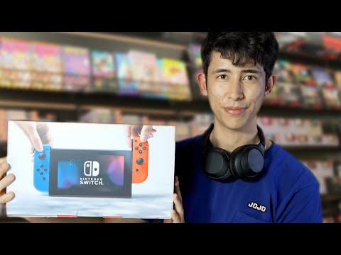 [ASMR] Game Store Roleplay! (4K)