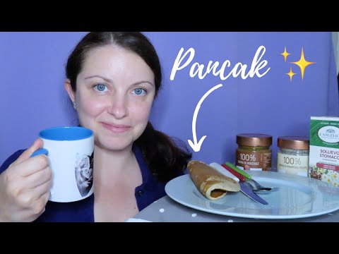 🥞EATING PANCAKES vegani + ricetta 🥞ASMR ITA