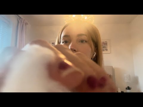 ASMR Bestie does your skincare before bed