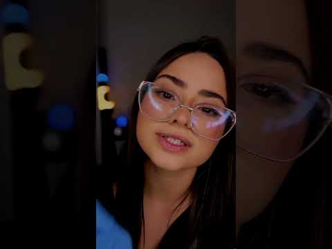 ASMR TEM ALGO NO SEU OLHO! #asmr