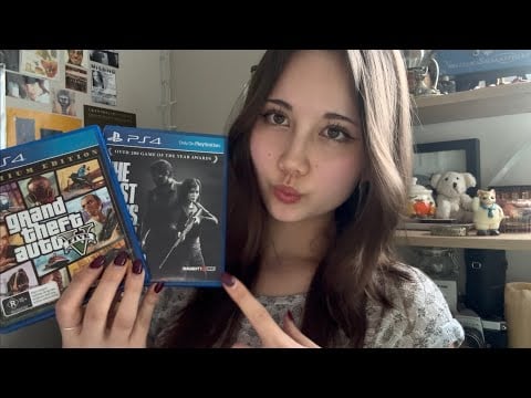 asmr video game shop