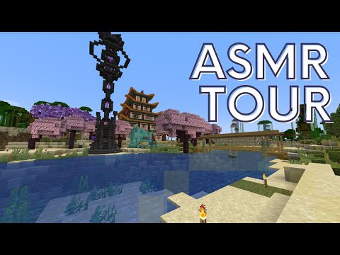 ASMR| Minecraft TOUR del mio mondo SUPER TRIGGEROSO